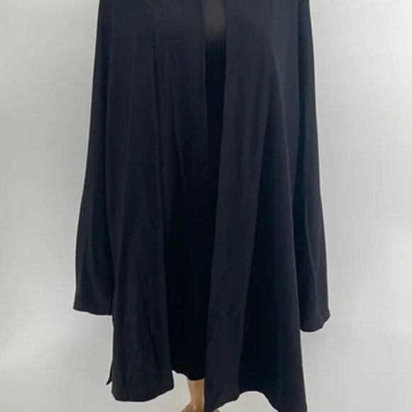 Eileen Fisher Long Open Front Cardigan XL - Picture 2 of 10